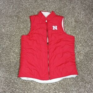 Red Nebraska Cornhuskers Insulated Vest